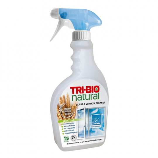 TRI-BIO, SENSITIVE sprej na čistenie okien a zrkadiel, 500 ml