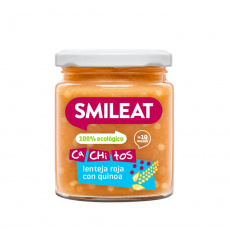 Smileat, BIO Dóza s bio malými kúskami šošovice a quinoa, 230g