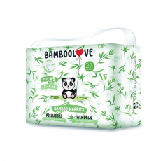 BAMBOOLOVE, Jednorazové plienky veľkosť XS, (2-4 kg), 27 ks