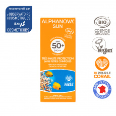 Alphanova Sun, krém na opaľovanie bio SPF50, 50 g