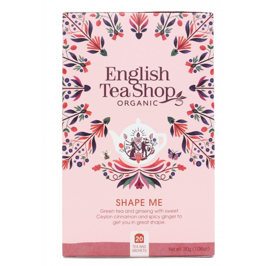 English Tea Shop, wellness čaj Shape Me 20 vrecúšok