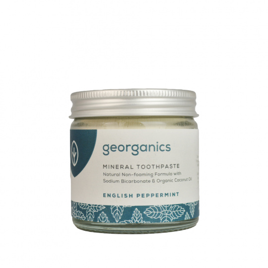 Georganics, minerálna zubná pasta z anglickej mäty piepornej 60 ml