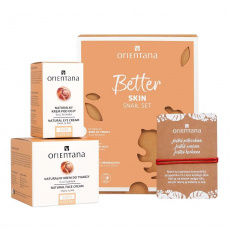 Orientana, BETTER SKIN Snail Set: krém na tvár, očný krém a náramok