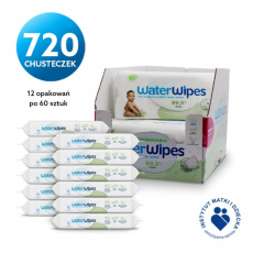 WaterWipes, BIO, vlhčené vlhčené obrúsky Soapberry KIDS, 60 ks x12, KARTÓN