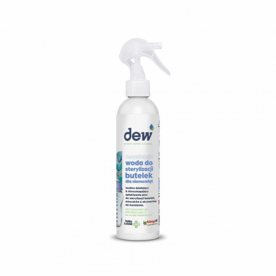 DEW, Dezinfekčná voda na sterilizáciu dojčenských fliaš, 250ml