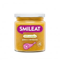 Smileat, BIO Dóza s bio morčacím mäsom a zeleninou, 230g