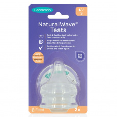 Lansinoh, cumlík NaturalWave s pomalým prietokom