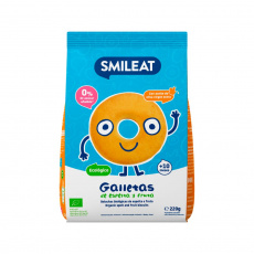 Smileat, Bio špaldové a jablkové sušienky, 220g