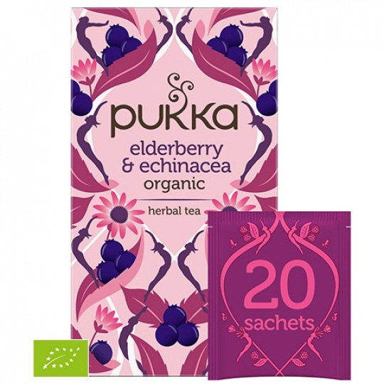 PUKKA, Baza a Echinacea, 20 vrecúšok