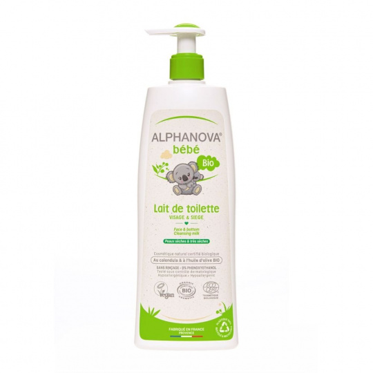 Alphanova Bebe, organický čistiaca emulzia, 500 ml