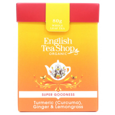 English Tea Shop, sypaný čaj, kurkuma so zázvorom a citrónovou trávou 80 g