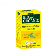 Indus Valley, Henna - farba na vlasy na báze henny, BLOND, 100% ekologická, rastlinná, 100 g