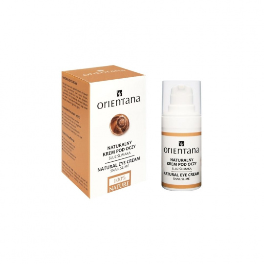 Orientana, prírodný očný krém s hlienom slimáka, 15ml