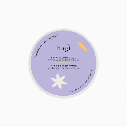 Hagi, For Plums, Spevňujúci telový krém, 200 ml