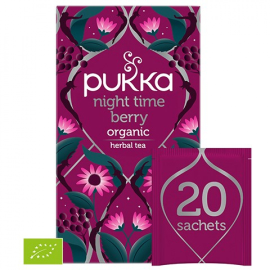 Pukka, Night Time Berry BIO, 20 vrecúšok