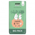 MOOMIN Baby, 4 MAXI plienky (7-14kg), 63 ks. EKO VEĽKÉ BALENIE