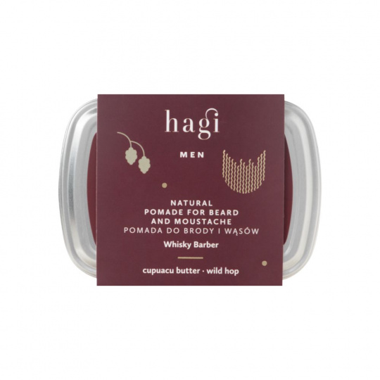 Hagi, Whisky Barber, Pomáda na bradu a fúzy, 70 ml